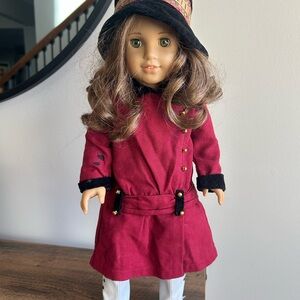 American Girl 18" Doll Rebecca w/ Retired Meet Outfit from 2014 Great Condition!